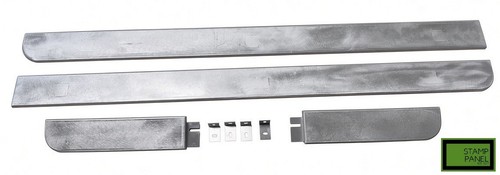 Aluminium sill sills kit - aluminium,