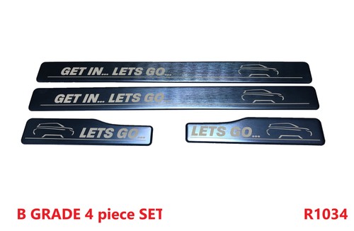 Door scuff plate inserts for - scuff,