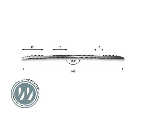 Aluminium coverplate door - aluminium,