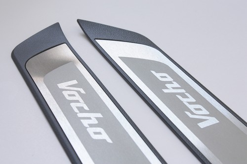 Aluminum door sill plates - plates, vw