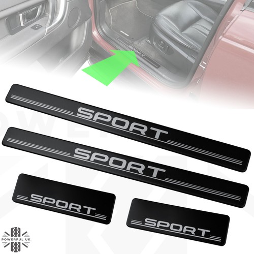 Door tread scuff plate - , set