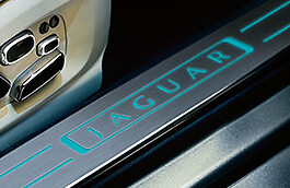 Jaguar genuine aluminium sill - jaguar,